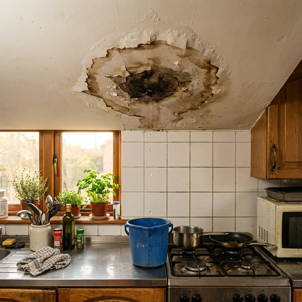 Ceiling Water Damage Repair in Haltom City
