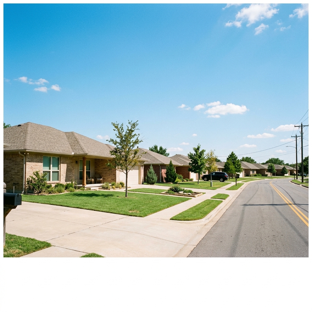 A North Texas home in Haltom City, the kind of property exposed to regional water damage risk
